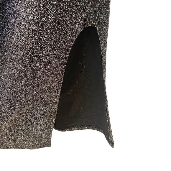 Topshop Glitter Open Back Midi Cocktail Dress - Picture 7 of 16